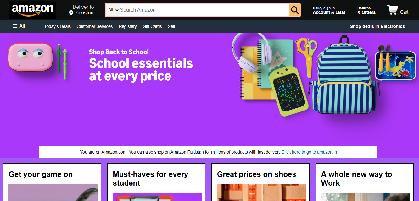 Amazon Clone Project